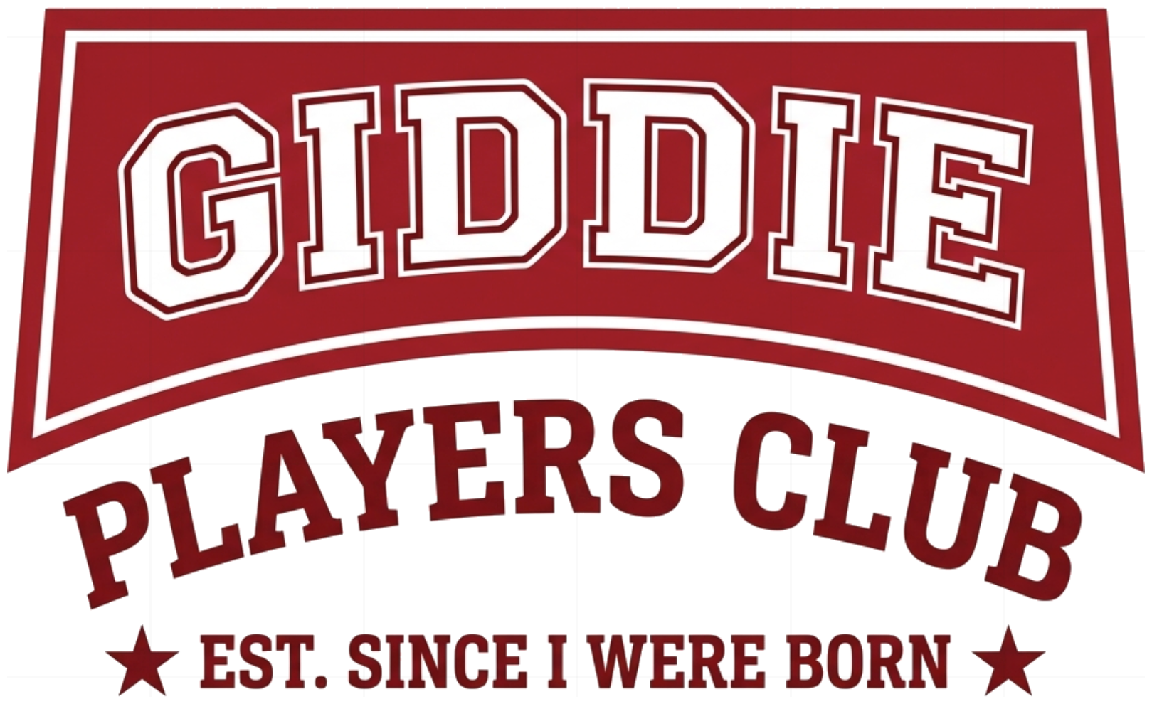 Áo Thun Unisex Varsity Giddie Club Boxy Fit GIDDIE In Hình Tay Lỡ Streetwear Graphic Tee - 010826-00-21-IHU