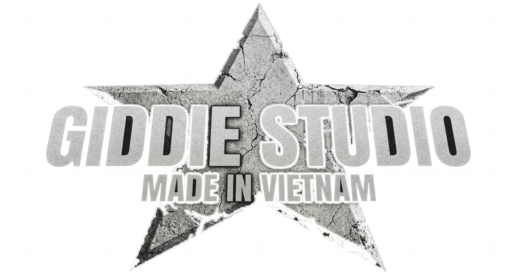 Áo Thun Unisex Industrial Star Boxy Fit GIDDIE In Hình Tay Lỡ Streetwear Graphic Tee - 010826-01-51-VWV