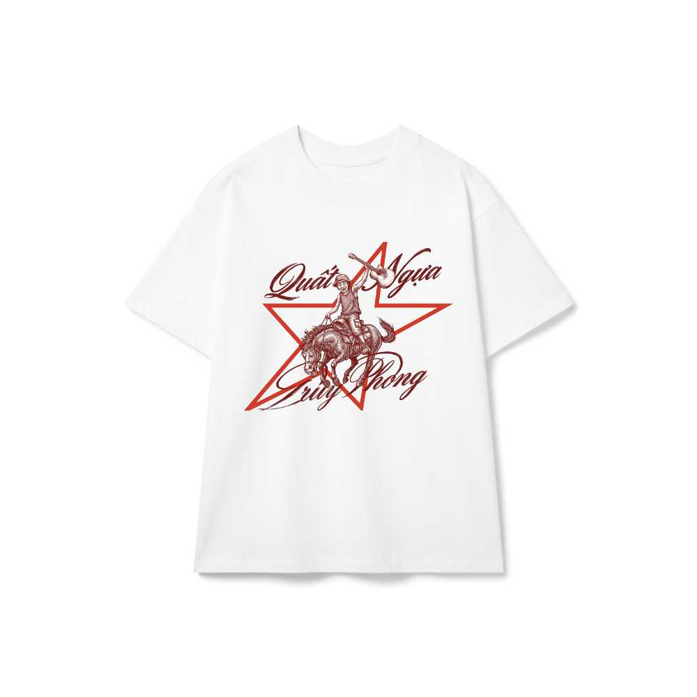 Áo Thun Quất Ngựa Truy Phong Unisex Form Rộng Streetwear Graphic Tee vietnam.yo - 011026-14-48-RJI