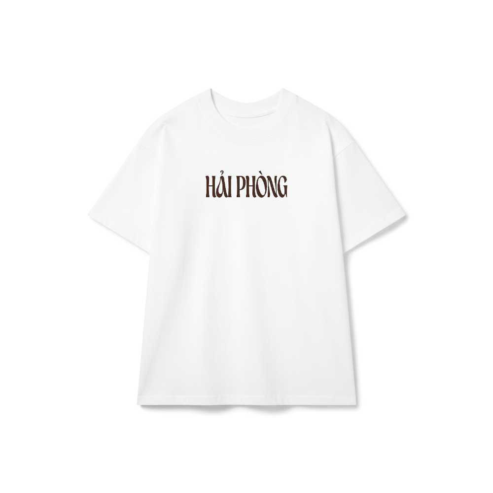Áo Thun Hải Phòng Cotton Form Rộng Trendy - Áo Phông Unisex Nam Nữ 020726-16-41-DYG