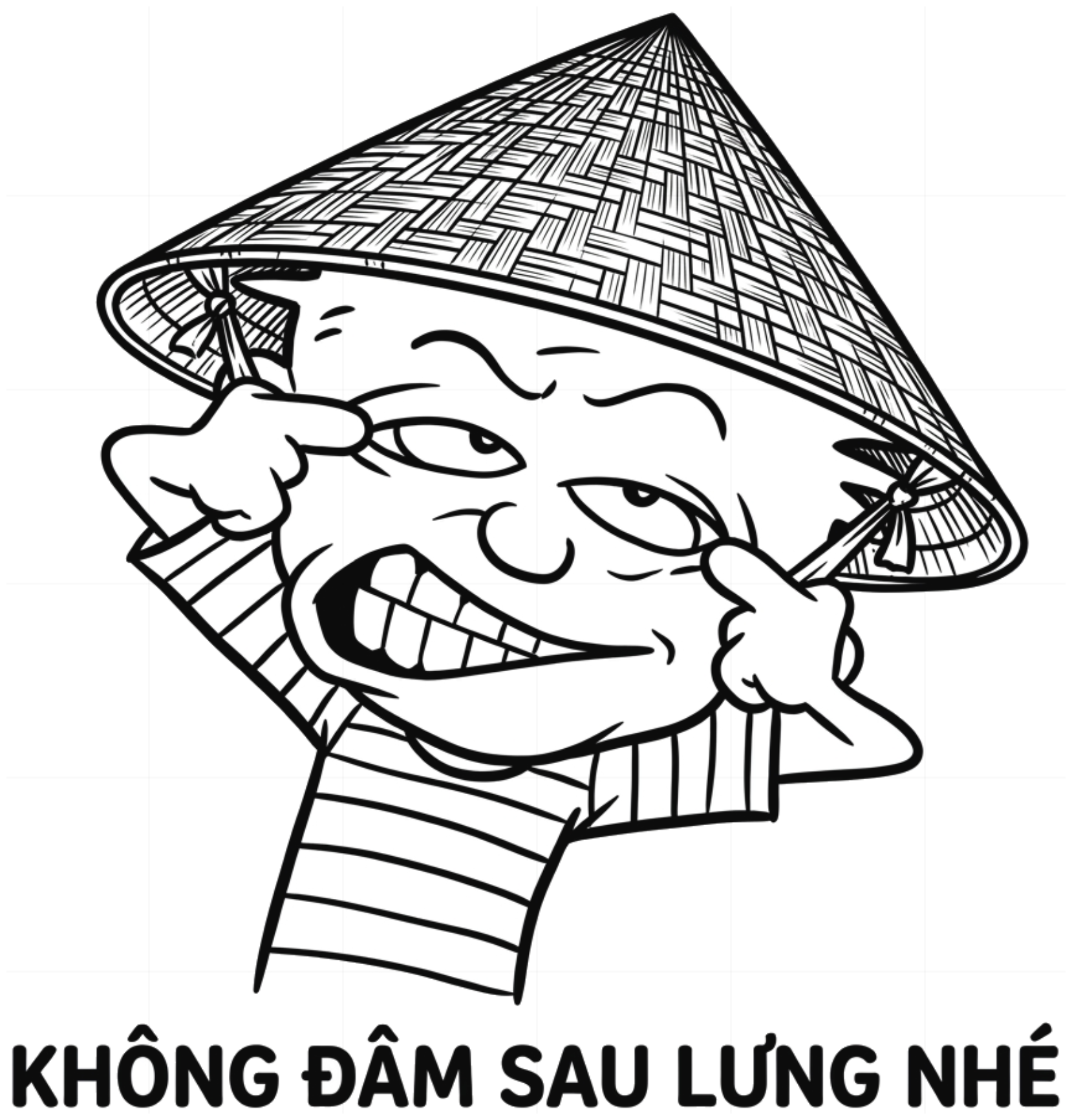 Áo Thun Không Đâm Sau Lưng Unisex Form Rộng Streetwear vietnam.yo - 021026-16-26-KBV