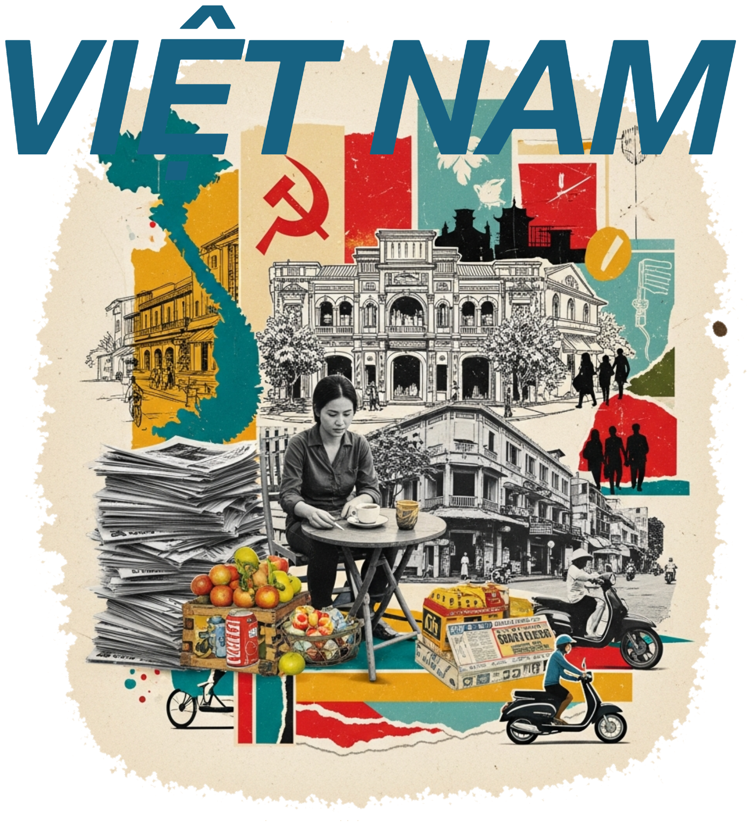 Áo Thun Việt Nam Phong Cách Vintage Saigon Nghệ Thuật - 030426-14-07-LQR