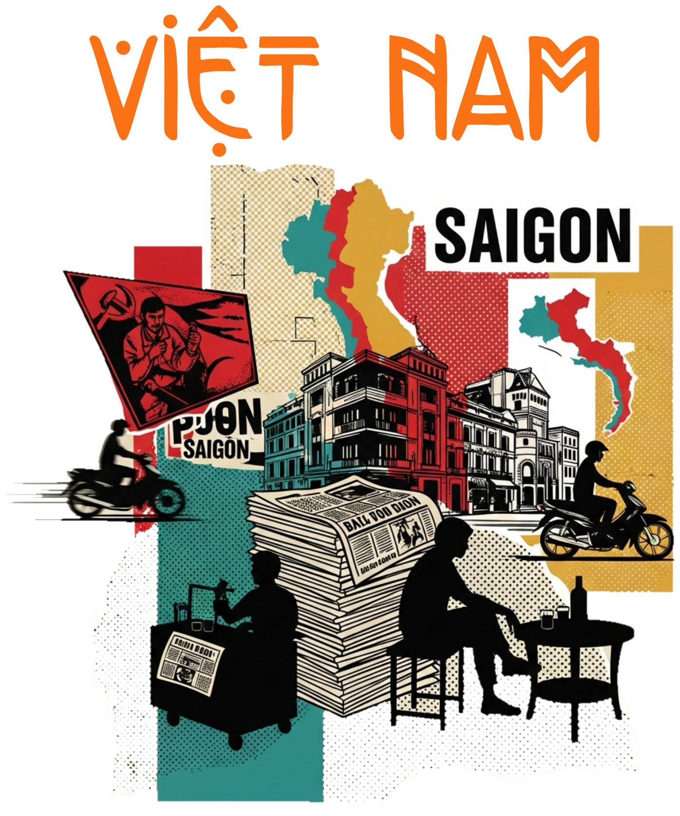 Áo Thun Việt Nam Streetwear Phong Cách Vintage - 030426-14-51-FQN