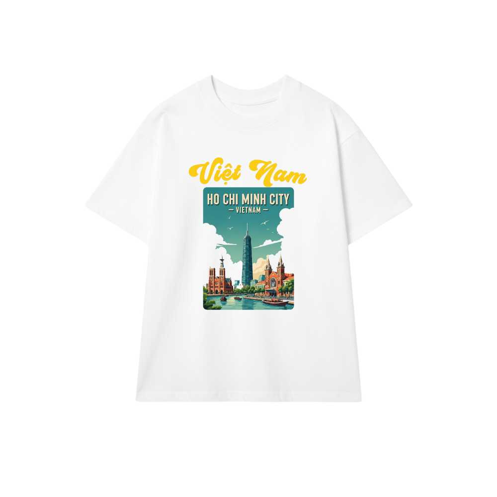 Áo Thun Việt Nam Retro Ho Chi Minh City Vintage - 030426-17-17-YAY