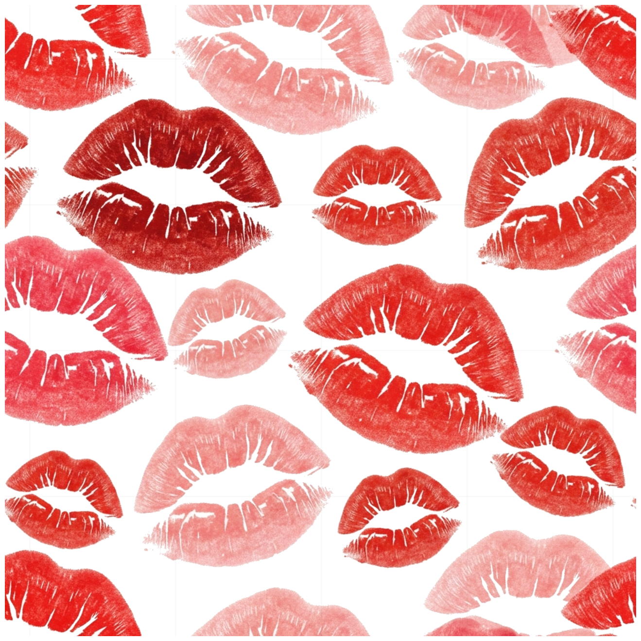 Áo Thun Trắng Họa Tiết Nụ Hôn Kiss Marks Slogan Design - Áo Phông Form Rộng Nữ Pop Art Cá Tính Xu Hướng TikTok 2024 - 030626-13-41-ETB