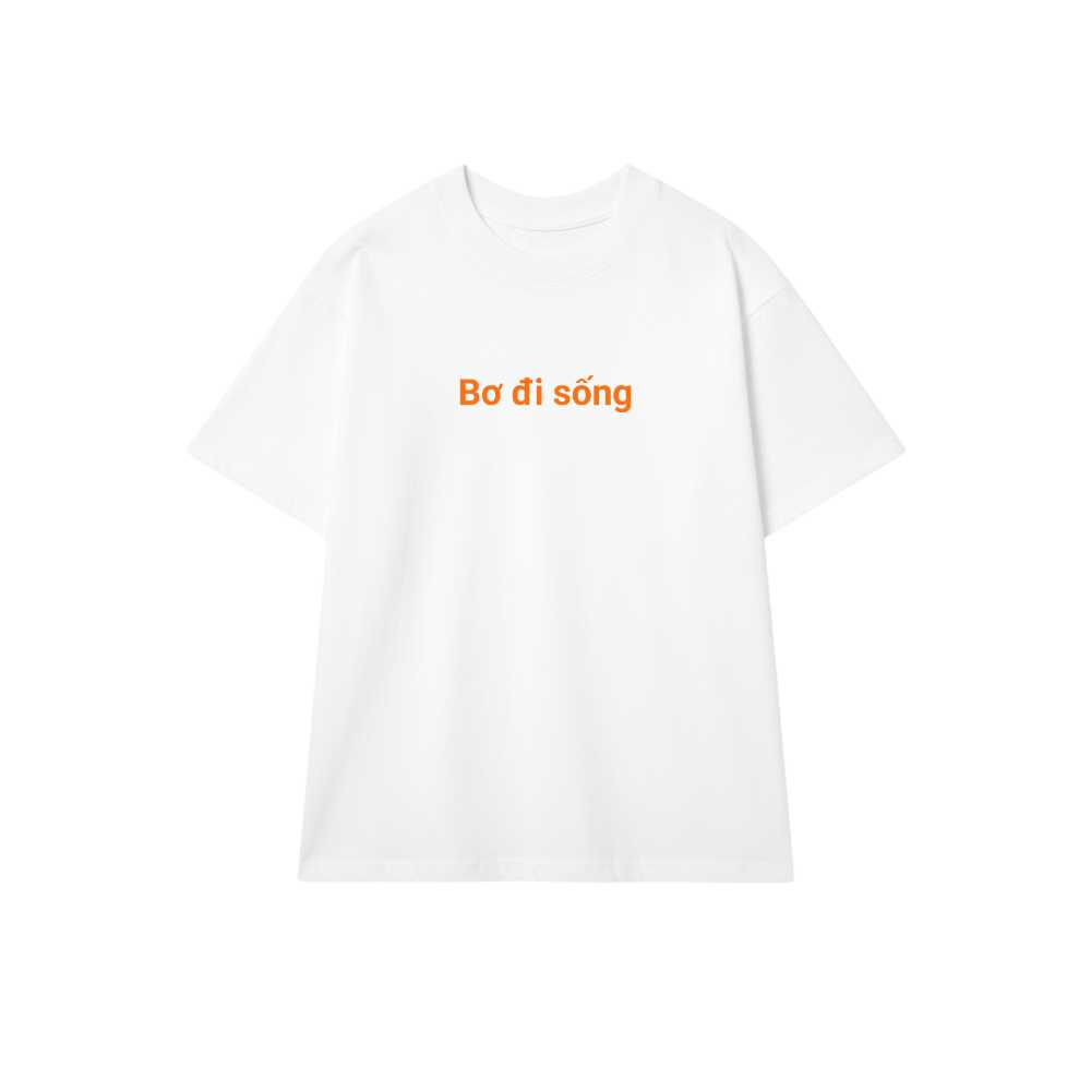 Áo Thun Form Rộng Unisex Meme Bơ Đi Sống - Cotton Cực Chất - 030626-15-55-OFG