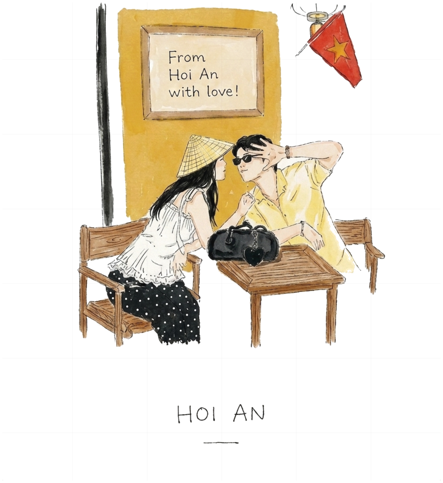 Áo Thun Đôi Ancient Soul Sketch Oversize GIDDIE Unisex Nam Nữ Tay Lỡ In Hình Localbrand Cotton Graphic 030926-15-39-FFS