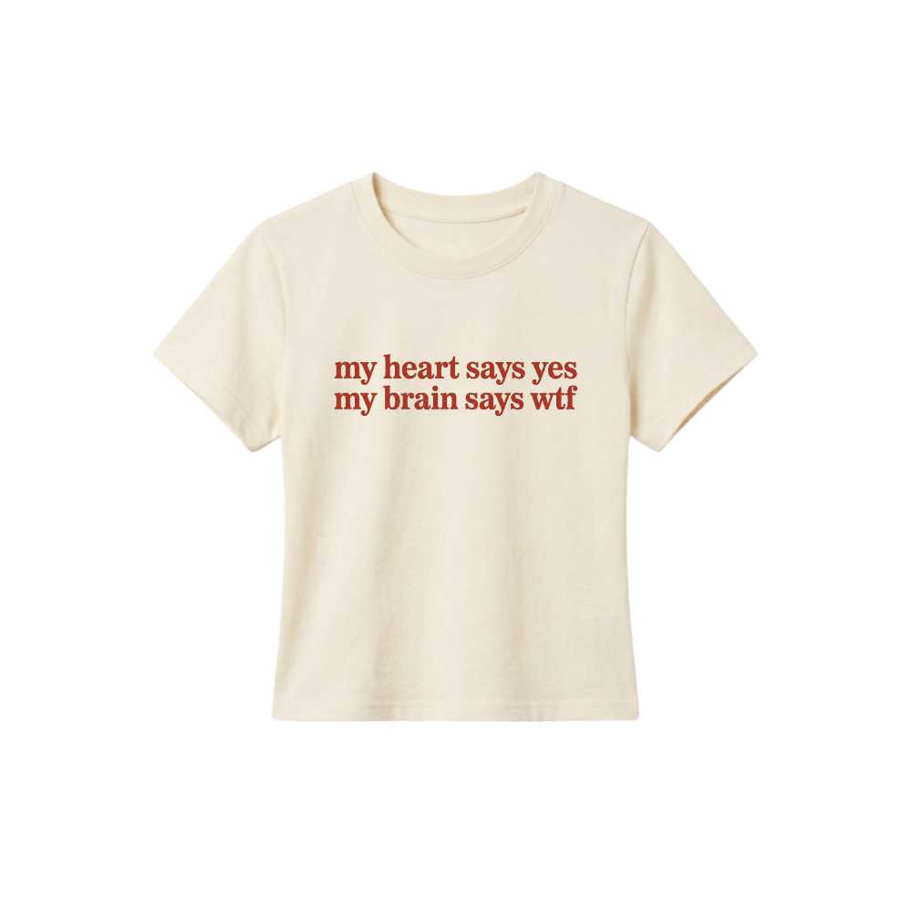 Áo Thun Đôi Sweet Conflict Fitted GIDDIE In Hình Hoạ Tiết Localbrand Cotton Basic Minimal Áo Đôi Cặp - 030926-17-05-ZHE