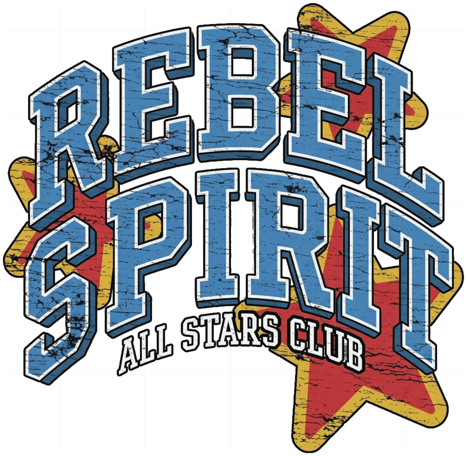 Áo Thun Tay Dài Unisex Rebel Spirit Phong Cách Vintage 90s Varsity Streetwear Cực Chất - 031026-10-28-OEP