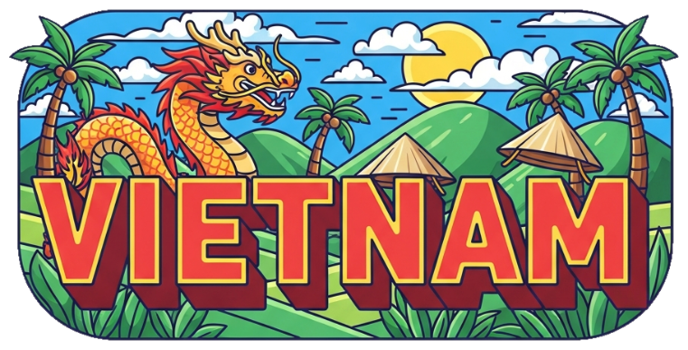 Áo Thun Màu Kem In Chữ Vietnam Thiết Kế Độc Đáo - 040426-15-28-LRP