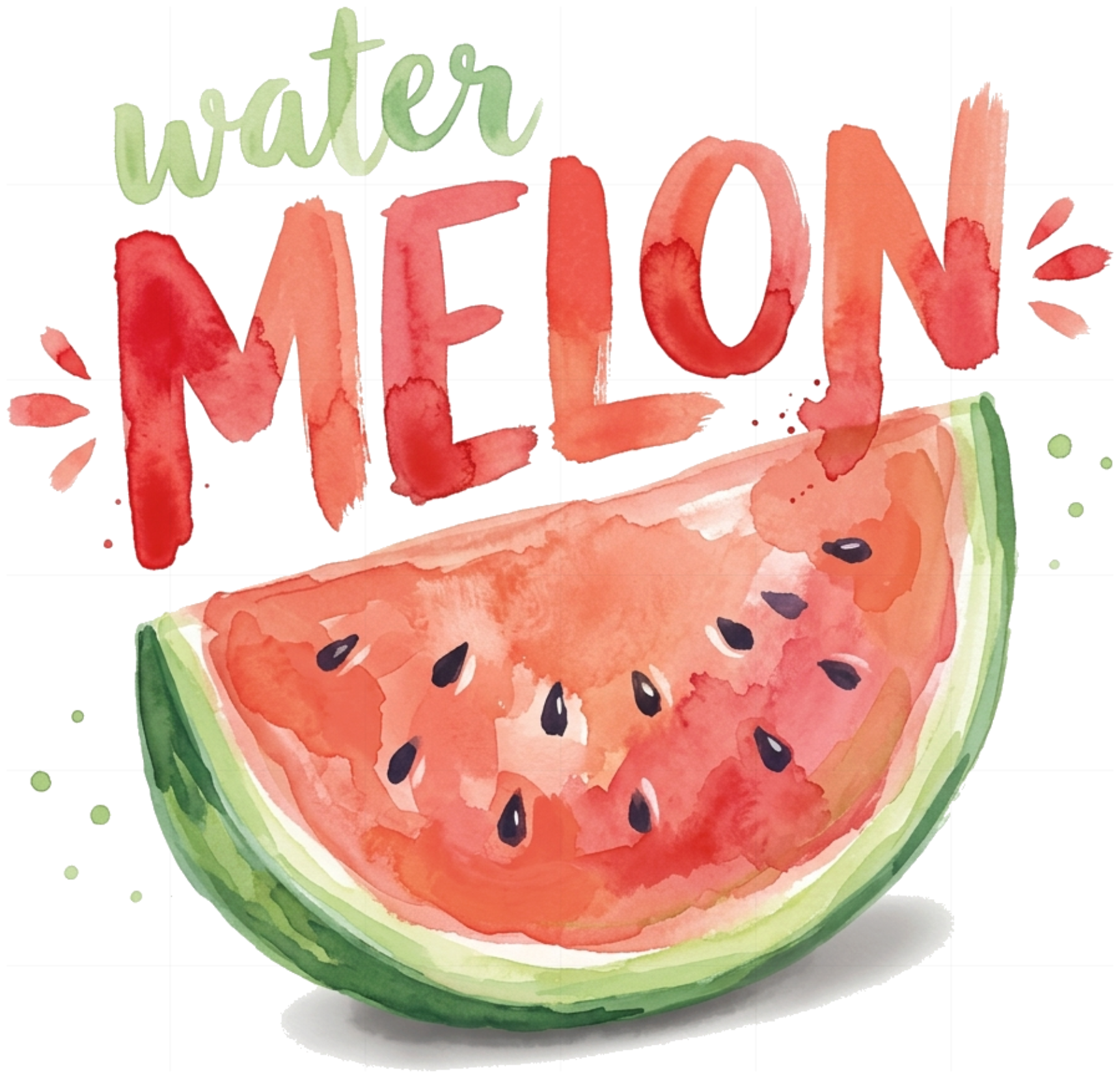 Áo Thun Unisex Trắng In Hình Dưa Hấu Watermelon Summer Style Cotton Cao Cấp - 040826-14-10-QJF
