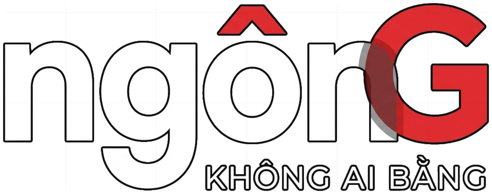 Áo Thun Đen In Chữ Ngông - KHÔNG AI BẰNG Form Rộng Unisex Cotton Co Giãn Local Brand - 040826-16-49-VSX