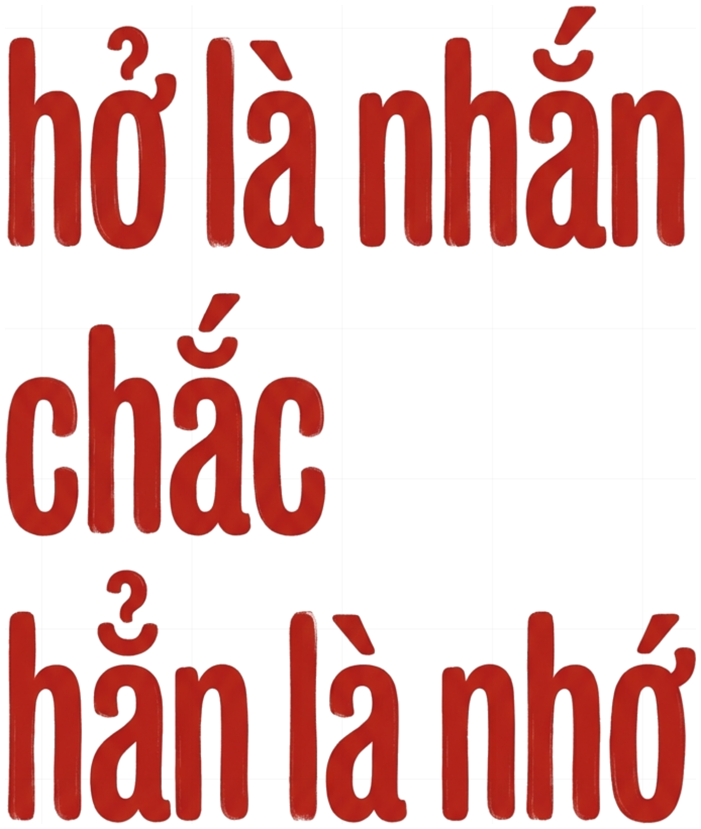 Áo Thun Unisex Slogan Hở Là Nhắn Chắc Hẳn Là Nhớ Phông Cotton Retro Local Brand - 040926-17-51-VNH