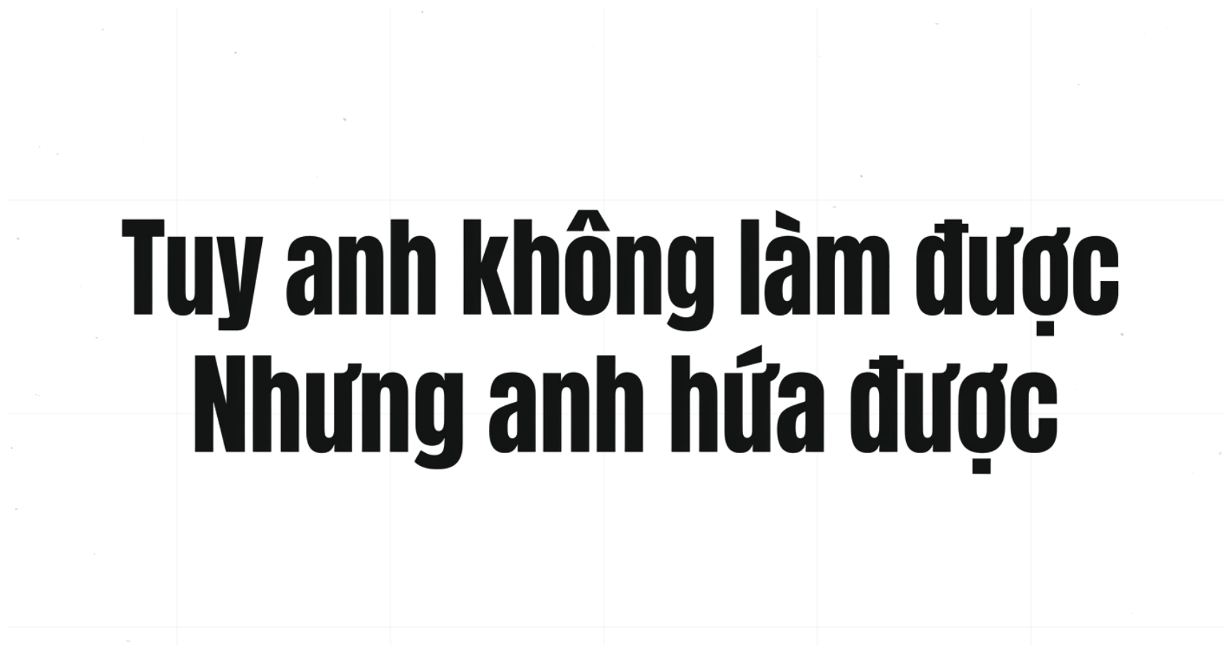 Áo Thun Unisex Slogan Meme Hài Hước Tuy Anh Không Làm Được Nhưng Anh Hứa Được Cotton Trendy - 040926-20-03-JQN