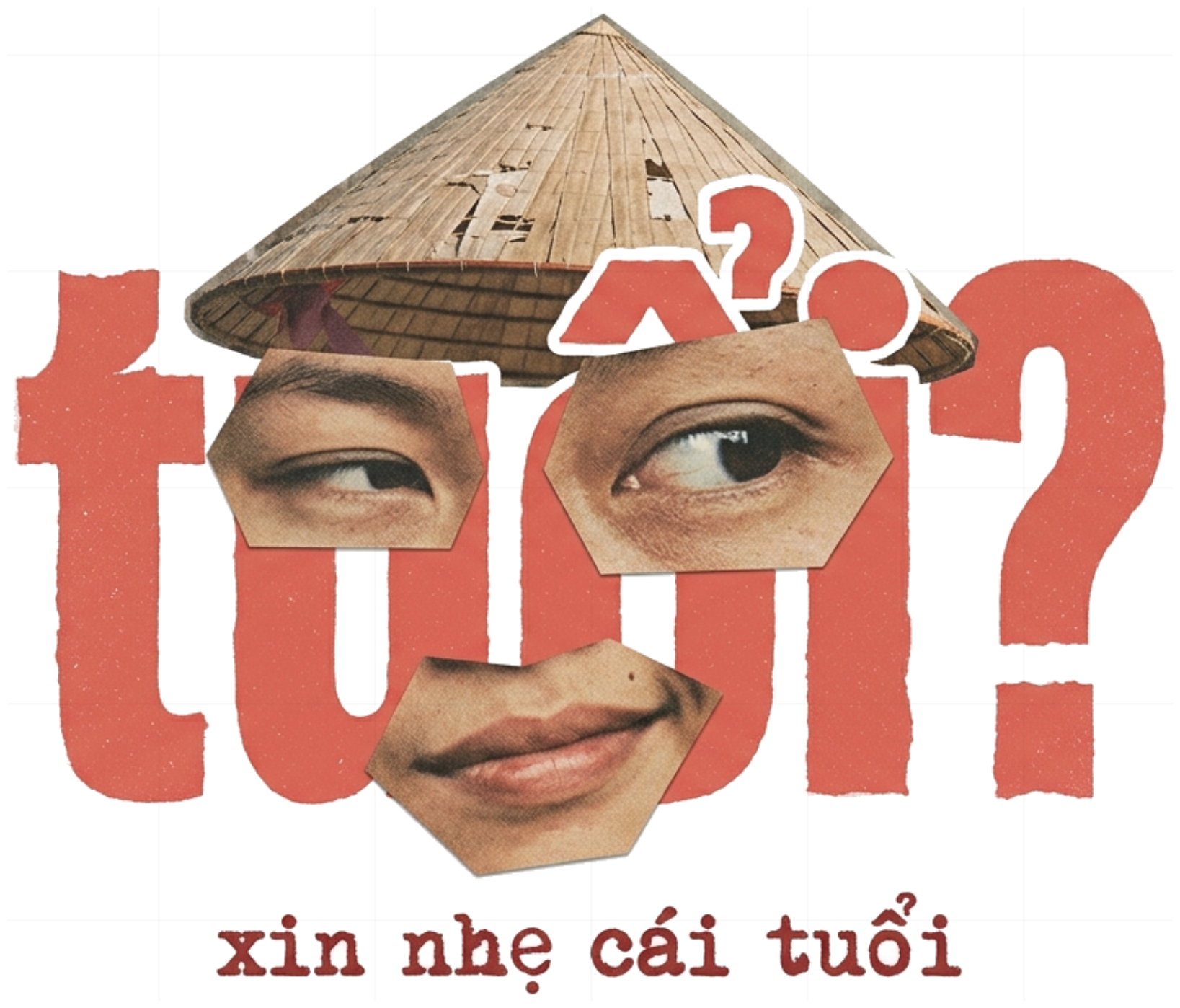 Áo Phông Wash Oversize Đen Retro Collage "Tuổi?" Streetwear Unisex Nam Nữ Cực Chất - 050826-14-16-HGN