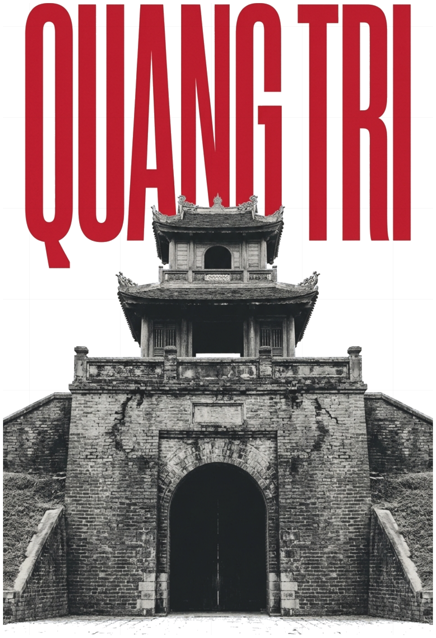Áo Thun Quảng Trị Thành Cổ Brutalist Streetwear Form Rộng Unisex Cotton Co Giãn 050926-08-53-STH
