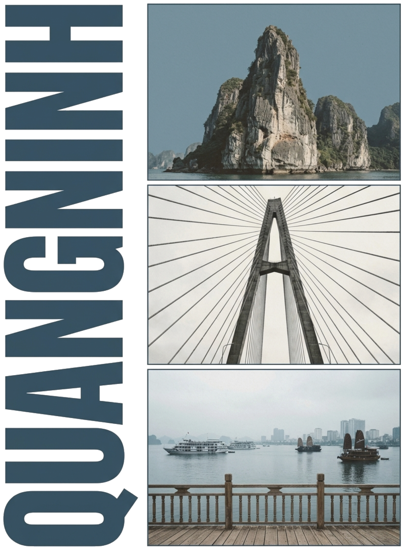 Áo Thun QUANGNINH Hạ Long Streetwear Unisex Cotton Form Rộng Cao Cấp - 050926-11-51-RHM