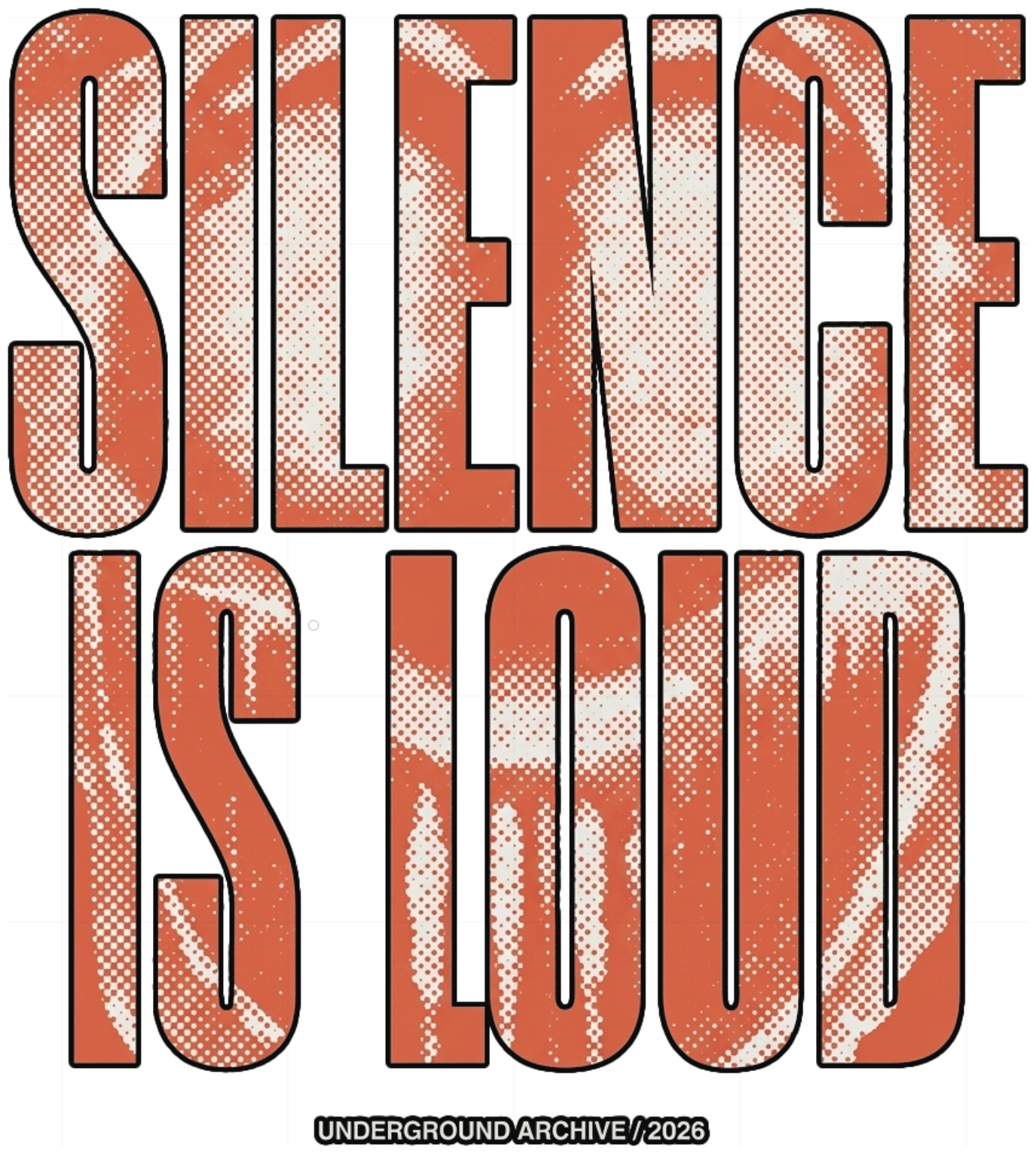 Áo Dài Tay Streetwear Brutalist Silence Is Loud Cotton Form Rộng Cao Cấp - 051026-14-50-EHW