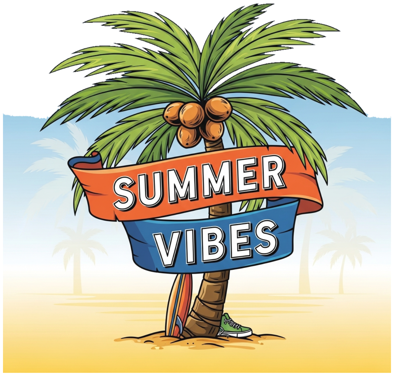 Áo Thun Trắng Summer Tropical Streetwear Design - 060426-16-06-VEU