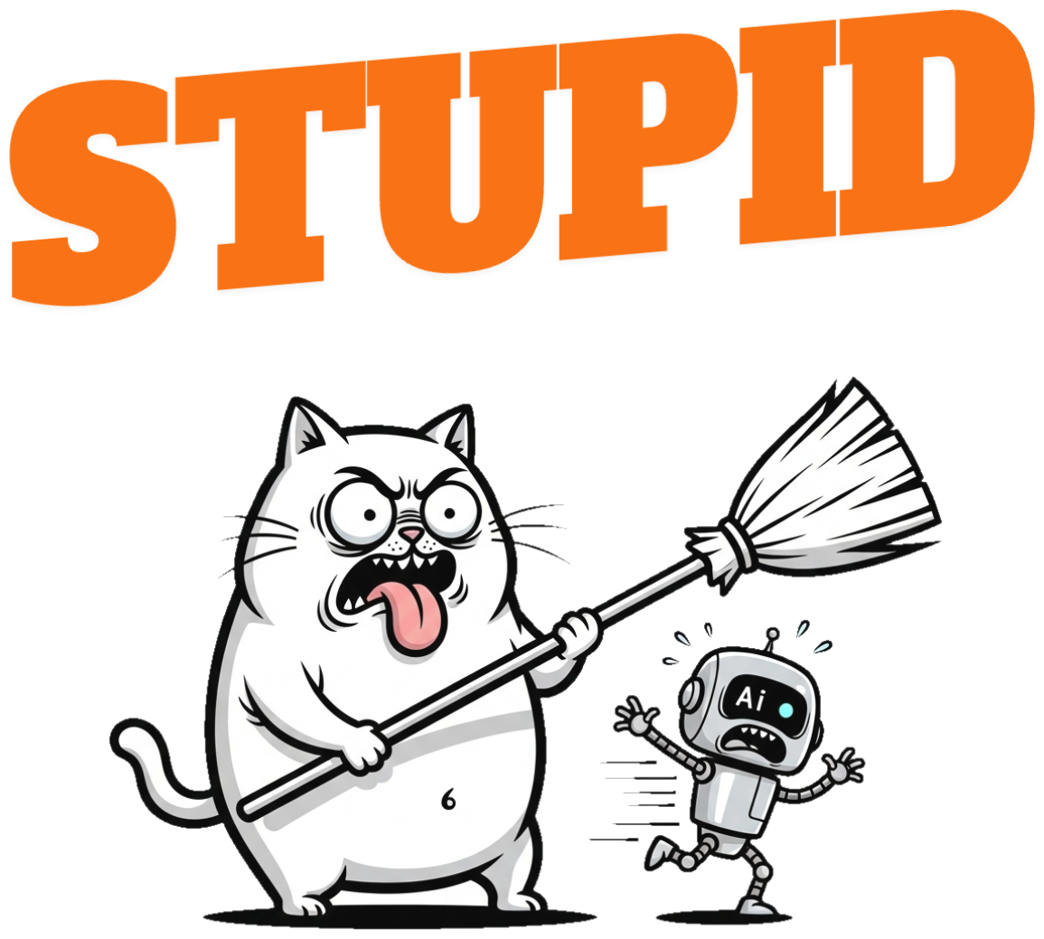 Áo Thun Mèo Béo Hài Hước Slogan AI Stole My Job - 060426-20-27-LLY