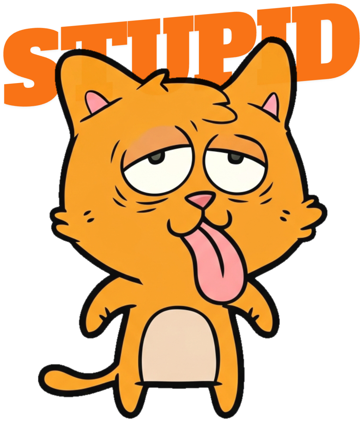 Áo Thun Màu Kem Lost Cat World Tour Mèo Béo Hài Hước - 060426-20-32-JLG