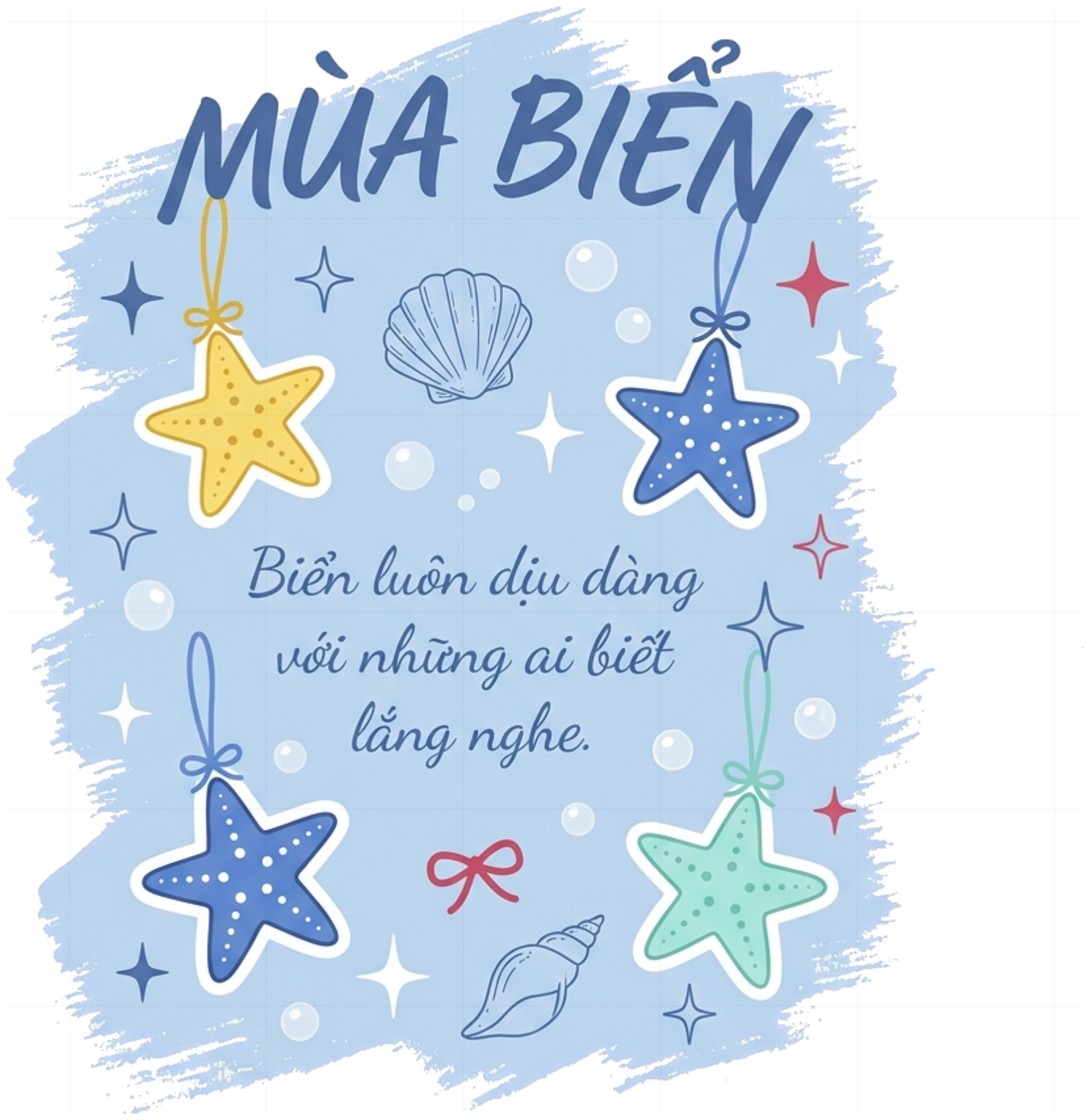 Áo Thun Unisex Form Rộng MÙA BIỂN Style Hàn Quốc Cotton 100% Y2K Graphic Tee Trendy - 060826-13-57-NWA