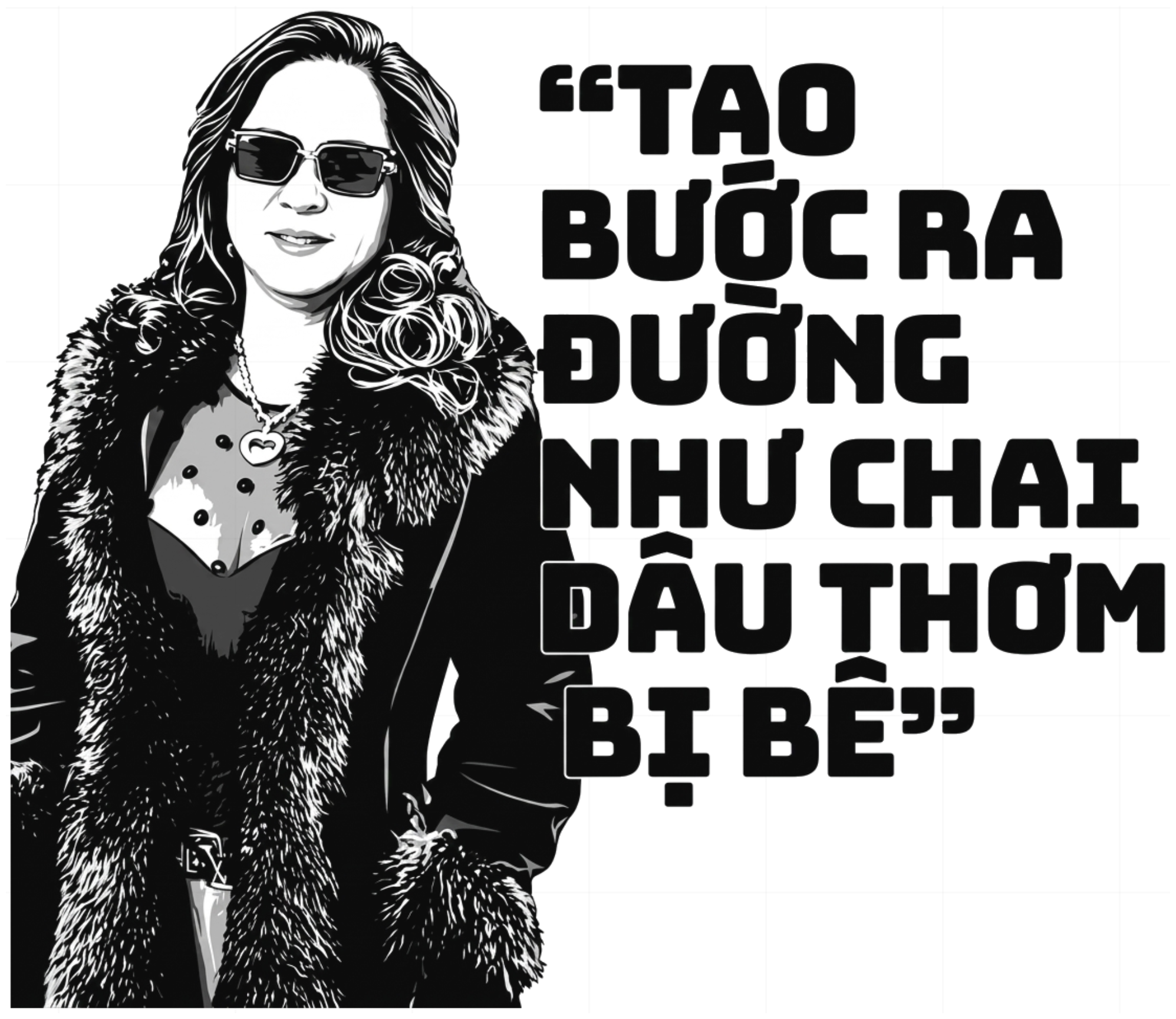 Áo Thun Hình In Quý Bà Thời Thượng Design Unisex Form Rộng Cotton 100% Streetwear Trendy - 060826-16-37-NVT