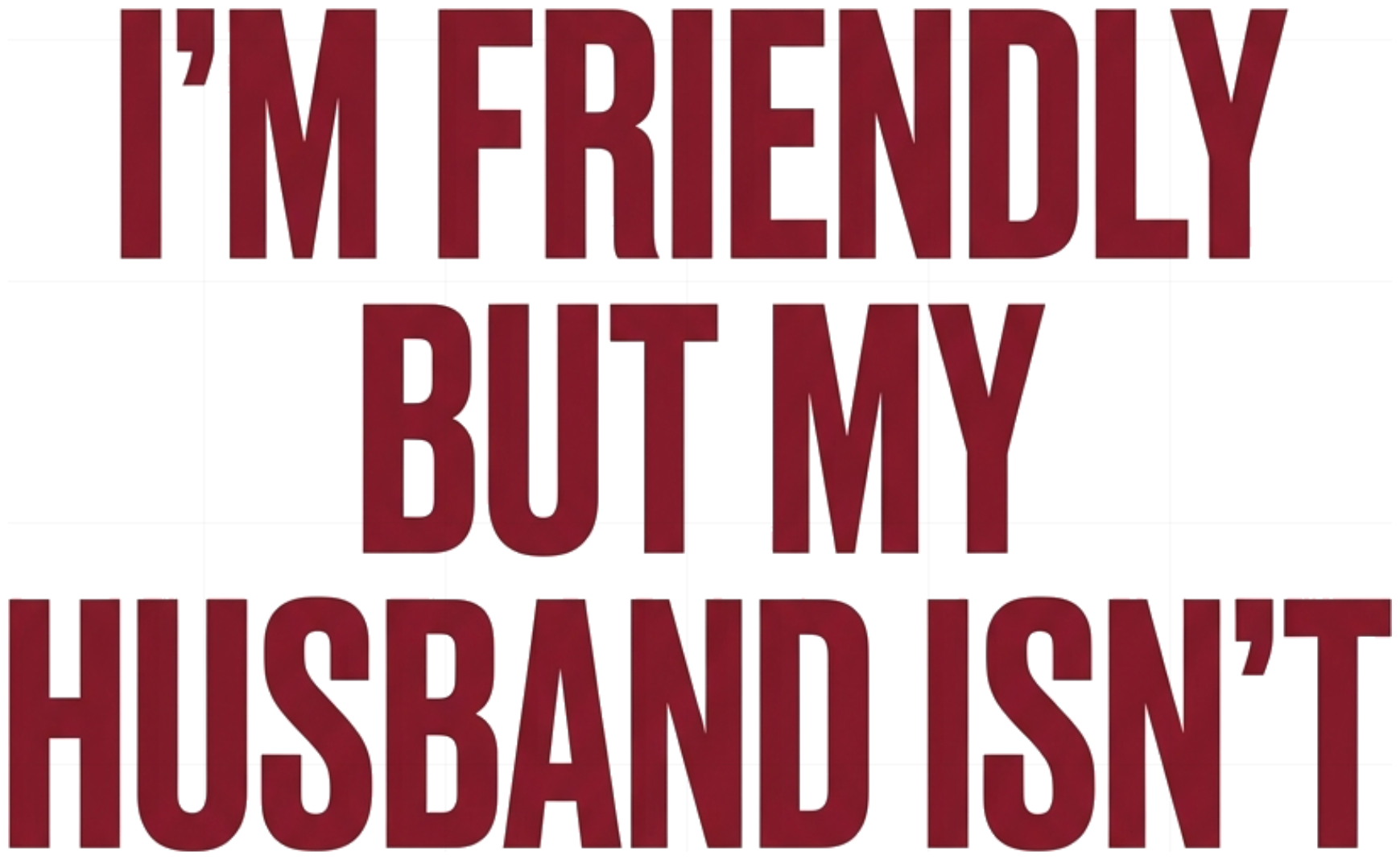 Áo Dài Tay Unisex Slogan I'M FRIENDLY In Chữ Độc Đáo Form Rộng Cotton Co Giãn 4 Chiều - 061026-16-09-PJL