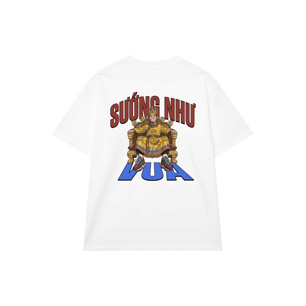 Áo Thun Sướng Như Vua Sneaker Unisex Form Rộng Streetwear Retro vietnam.yo - 061026-19-56-RPX