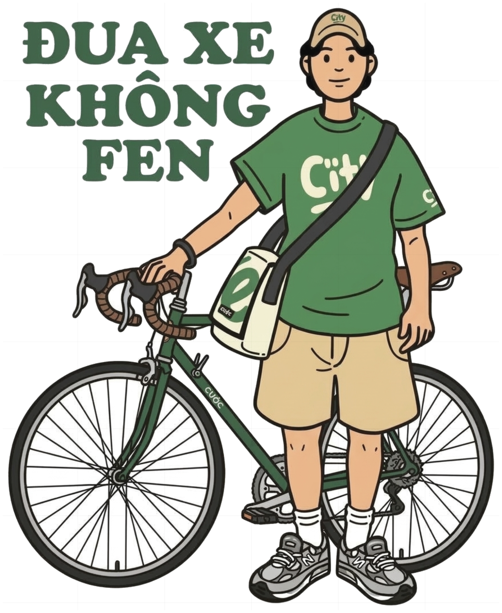 Áo Thun Đua Xe Không Fen Unisex Form Rộng Streetwear Retro vietnam.yo - 061026-20-27-ISG