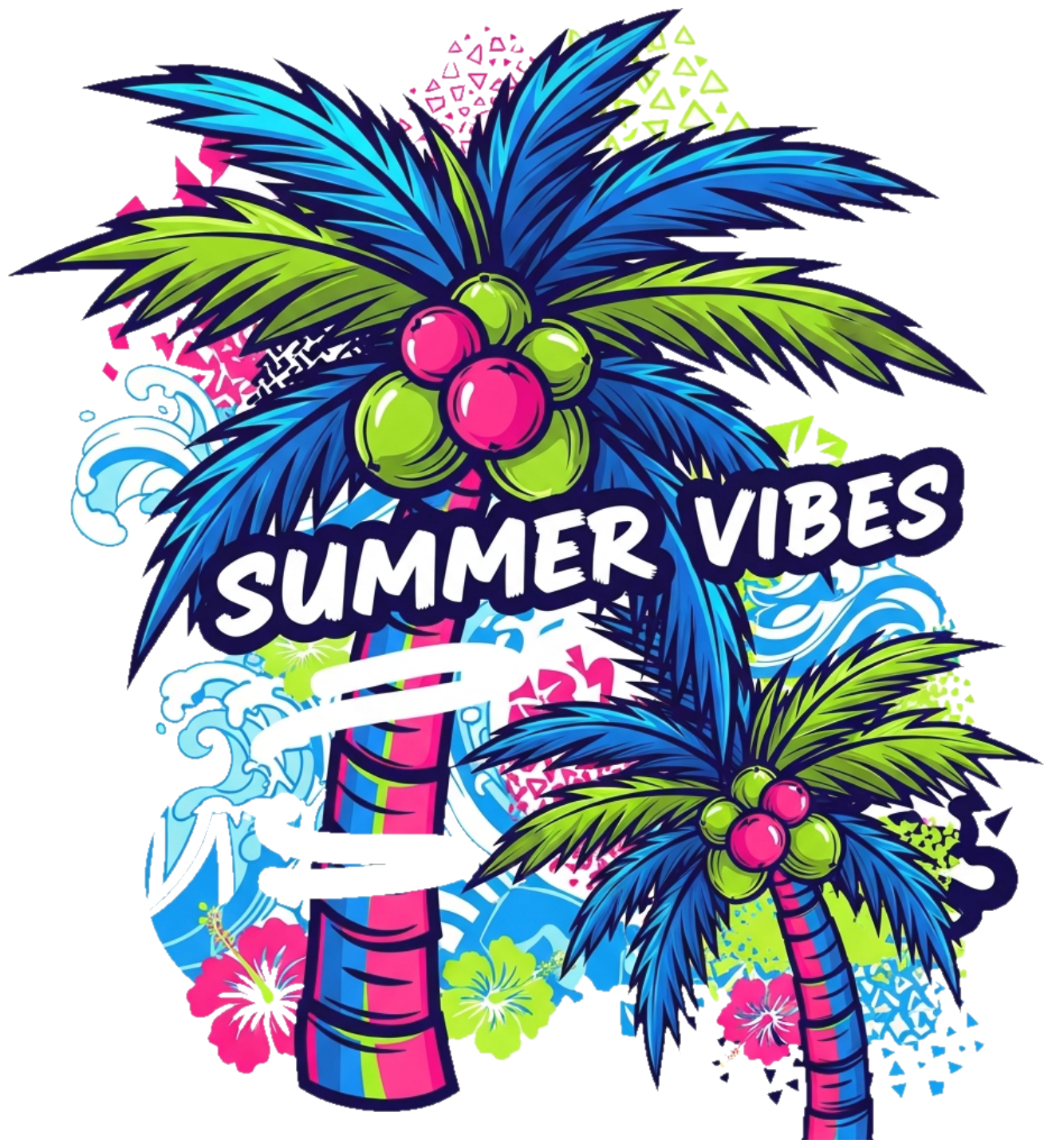 Áo Thun Kem Summer Tropical Streetwear Design - 070426-10-38-AYK
