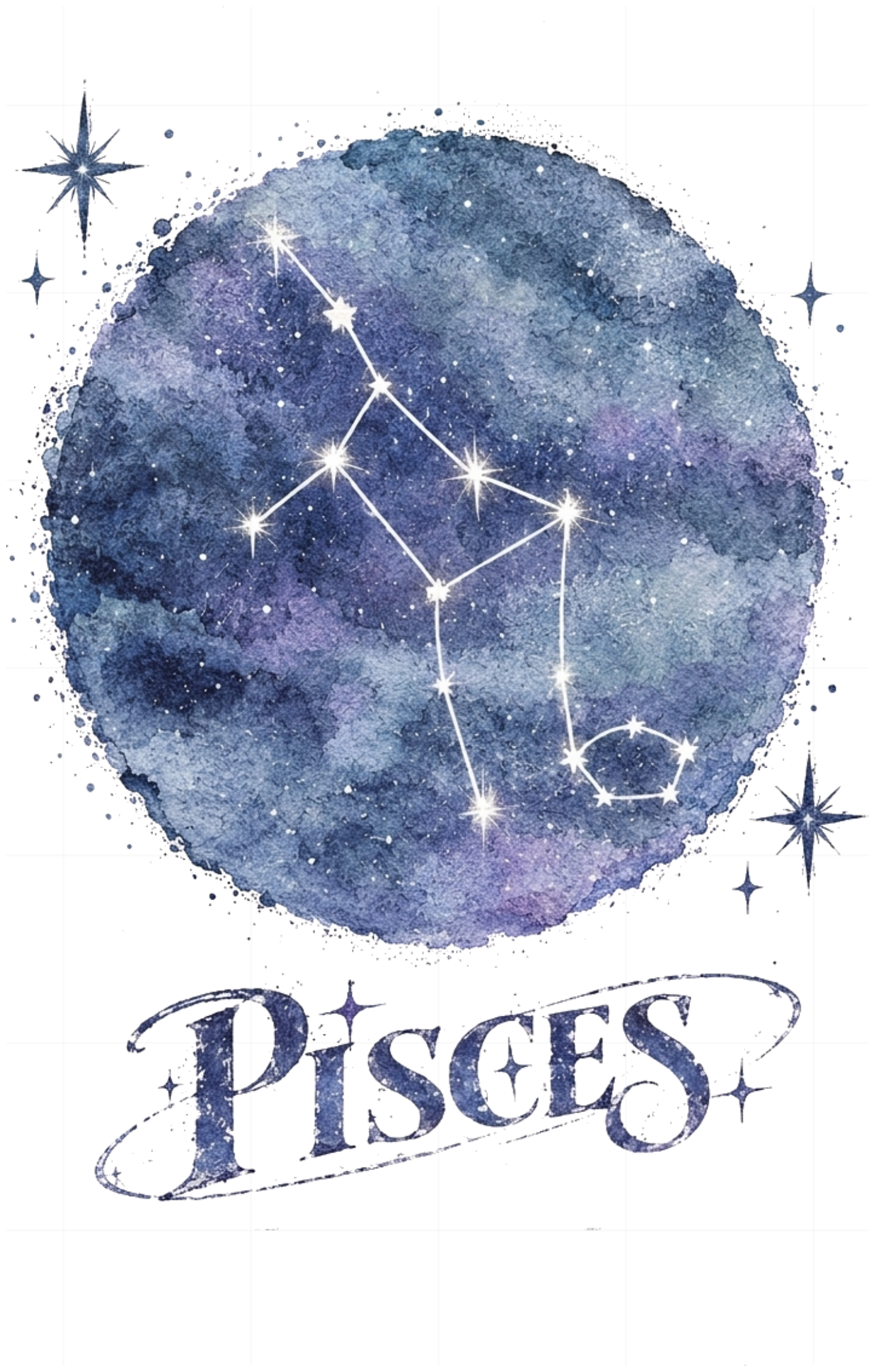 Áo Thun Đôi Pisces Cosmic Dreamer Oversize GIDDIE Unisex Nam Nữ Tay Lỡ In Hình Graphic Localbrand Cotton Áo Đôi 070926-11-56-AIF