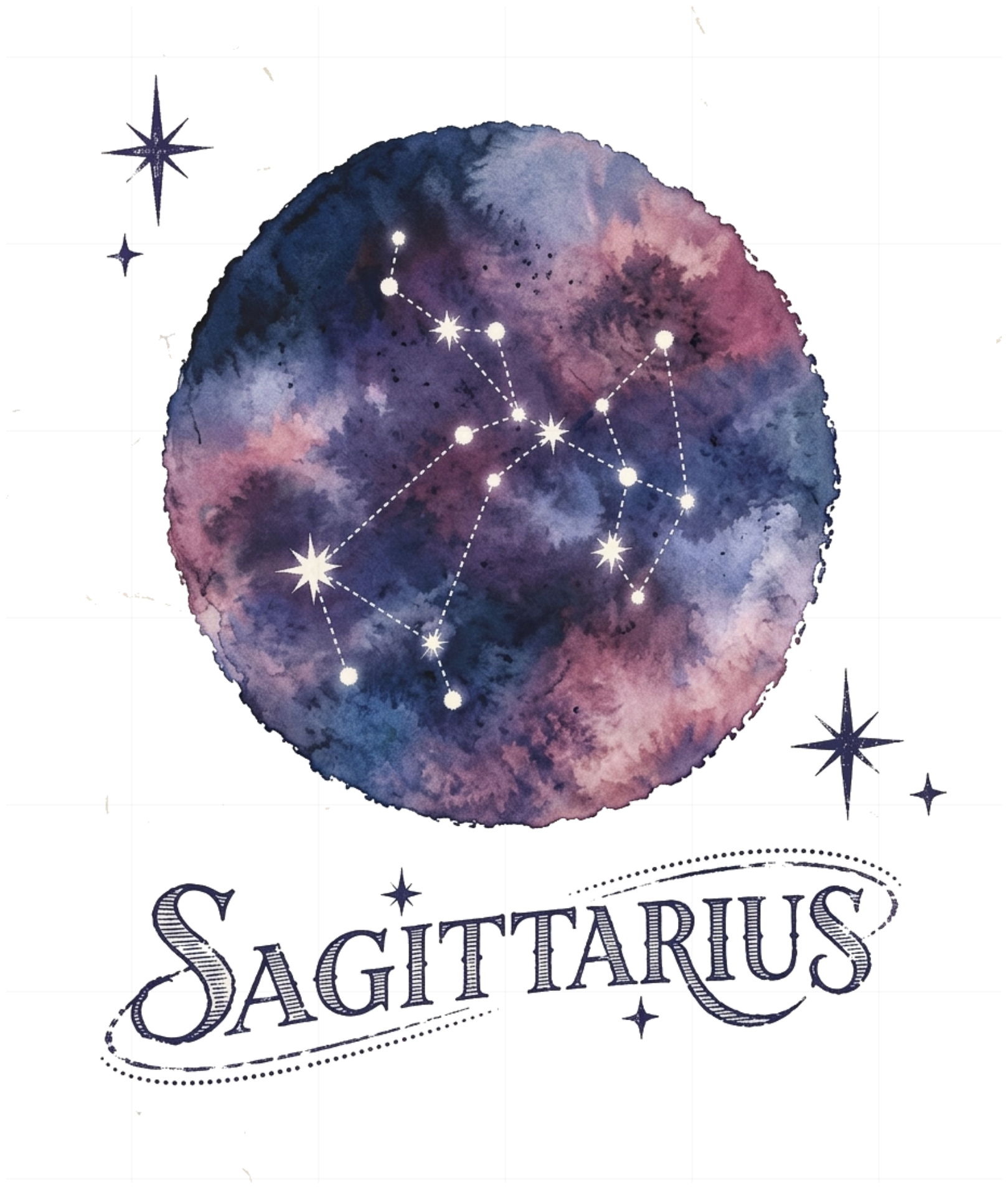 Áo Thun Đôi Celestial Sagittarius Oversize GIDDIE Unisex Tay Lỡ In Hình Localbrand Cotton Graphic Couple Tee 070926-16-35-QJI