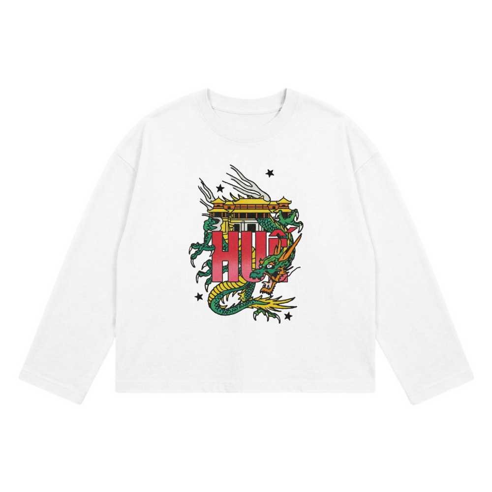 Áo Thun Dài Tay Unisex HUẾ Rồng Cung Đình Streetwear Cotton Cao Cấp Form Rộng - 071026-08-17-HNN