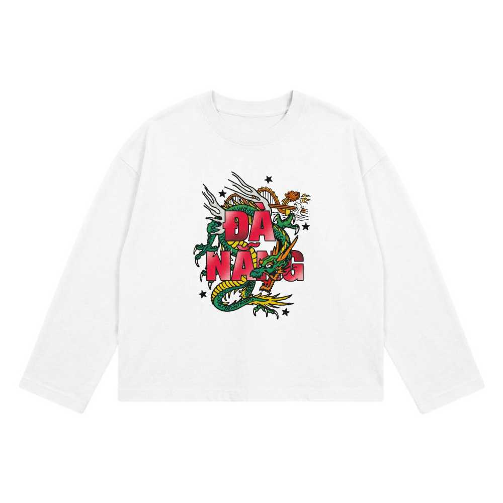 Áo Thun Tay Dài Đà Nẵng Cầu Rồng Streetwear Unisex Cotton Cao Cấp Xu Hướng Cực Chất 071026-08-26-DPC