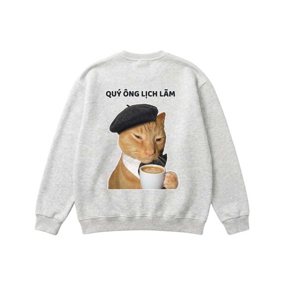 Áo Sweater Quý Ông Lịch Lãm Unisex Form Rộng Oversize Streetwear Trendy vietnam.yo - 071026-14-29-ASX