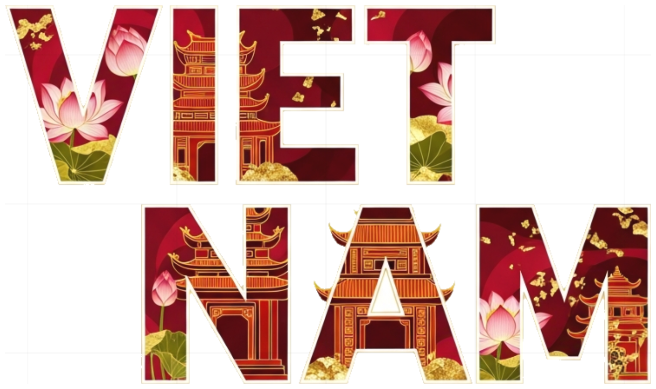 Áo Thun Trắng In Chữ Design Nghệ Thuật Sơn Mài Việt Nam - 080426-15-44-QZJ