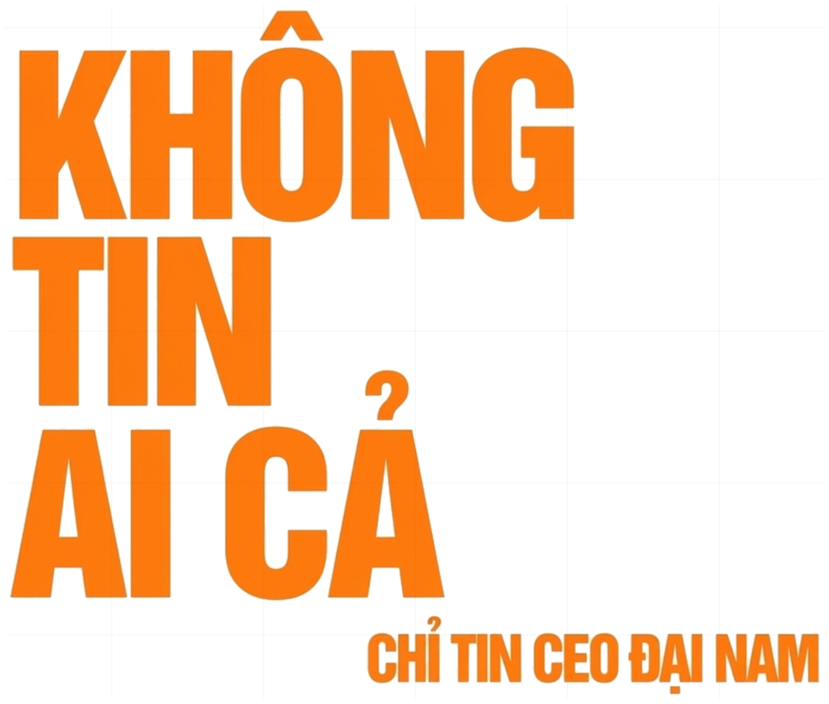 Áo Thun Wash Chữ Không Tin Ai Cả Chỉ Tin CEO Đại Nam Oversize Cotton Streetwear Độc Đáo 080826-15-00-VIU