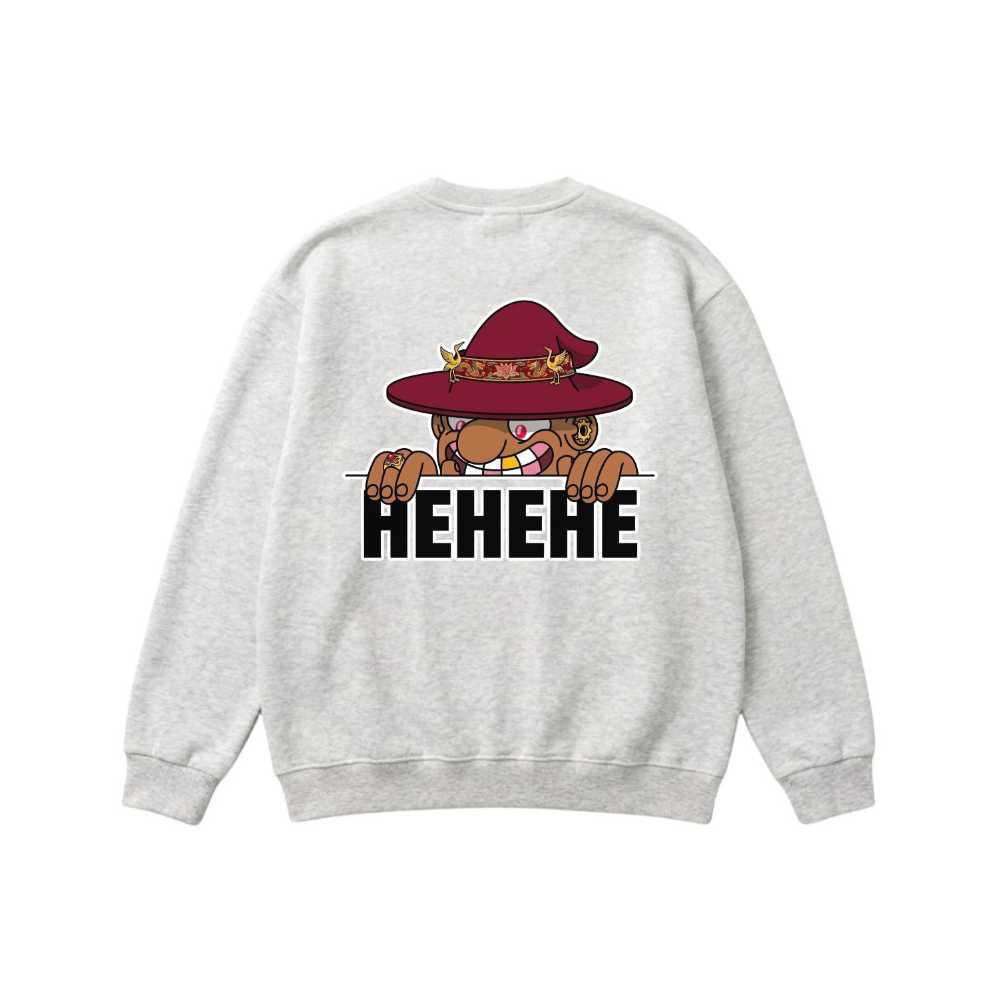 Áo Sweater Mascot Pirate HEHEHE Unisex Form Rộng Streetwear vietnam.yo - 081026-16-35-QRK