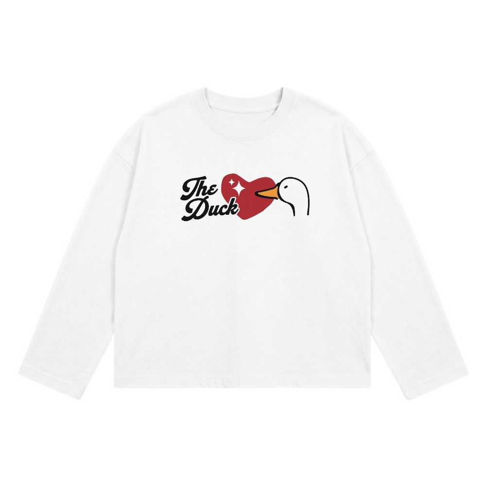 Áo Thun Dài Tay The Duck Retro 70s Streetwear Unisex Form Rộng Cotton Cao Cấp - 081026-16-51-WDS
