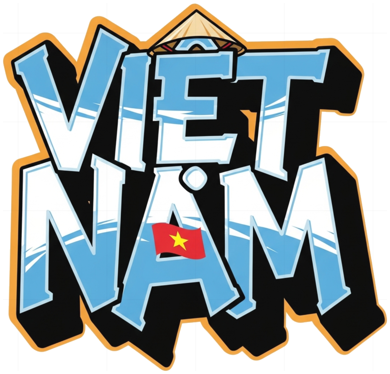 Áo Thun VIỆT NAM Graffiti Streetwear Form Rộng Cotton Co Giãn - 090626-14-36-NYI