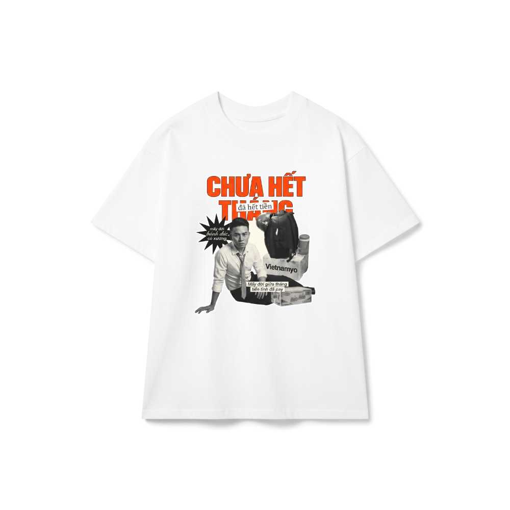 Áo Thun Design "Chưa Hết Tháng" Phong Cách Collage - 090726-16-30-MED