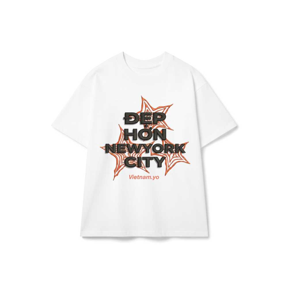 Áo Thun Unisex Vietnam.yo Đẹp Hơn New York City Form Rộng Cotton 100726-15-15-OJW