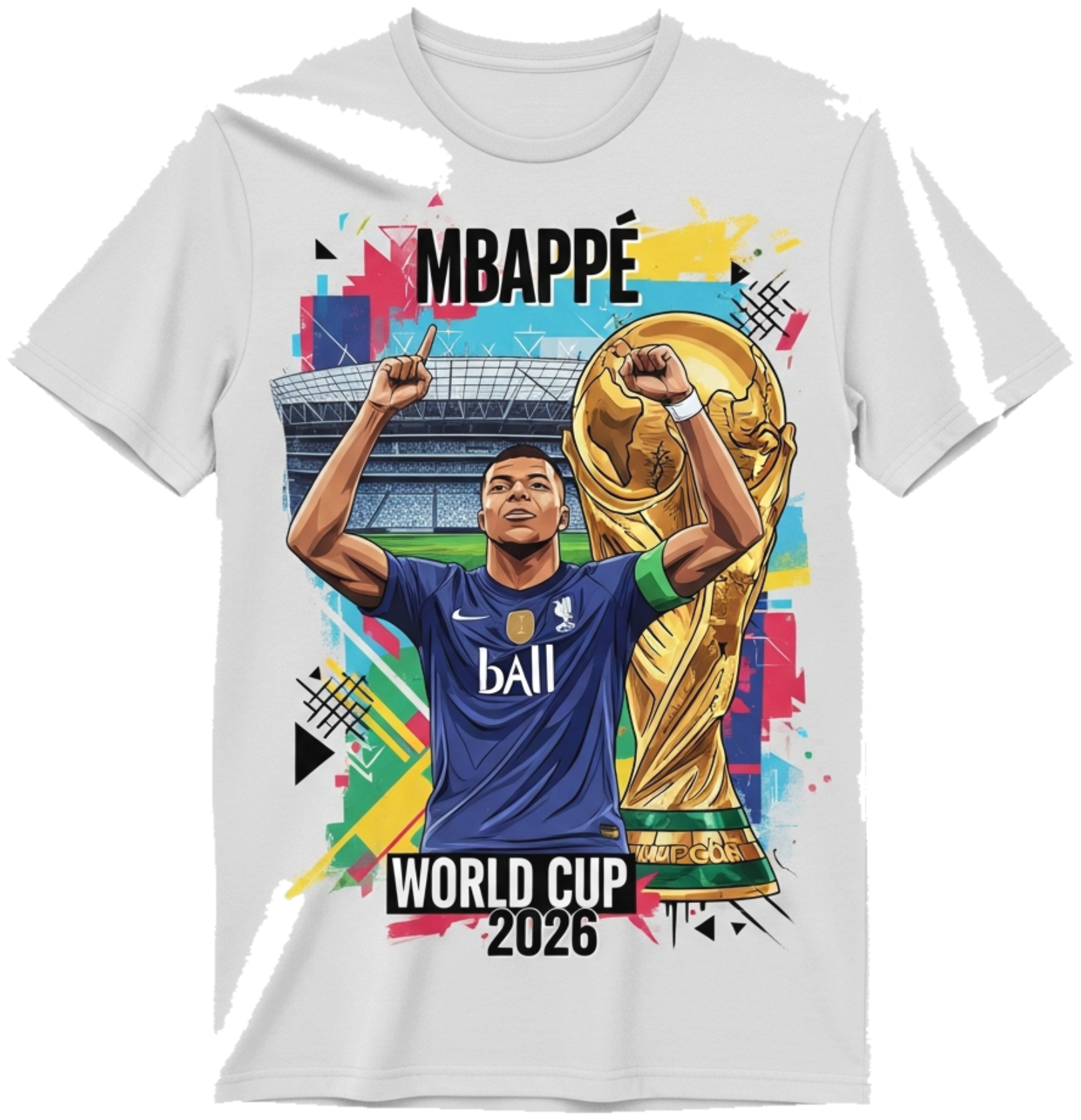 Áo Thun Mbappe World Cup 2026 - Design Đẳng Cấp - 110526-16-25-KMR