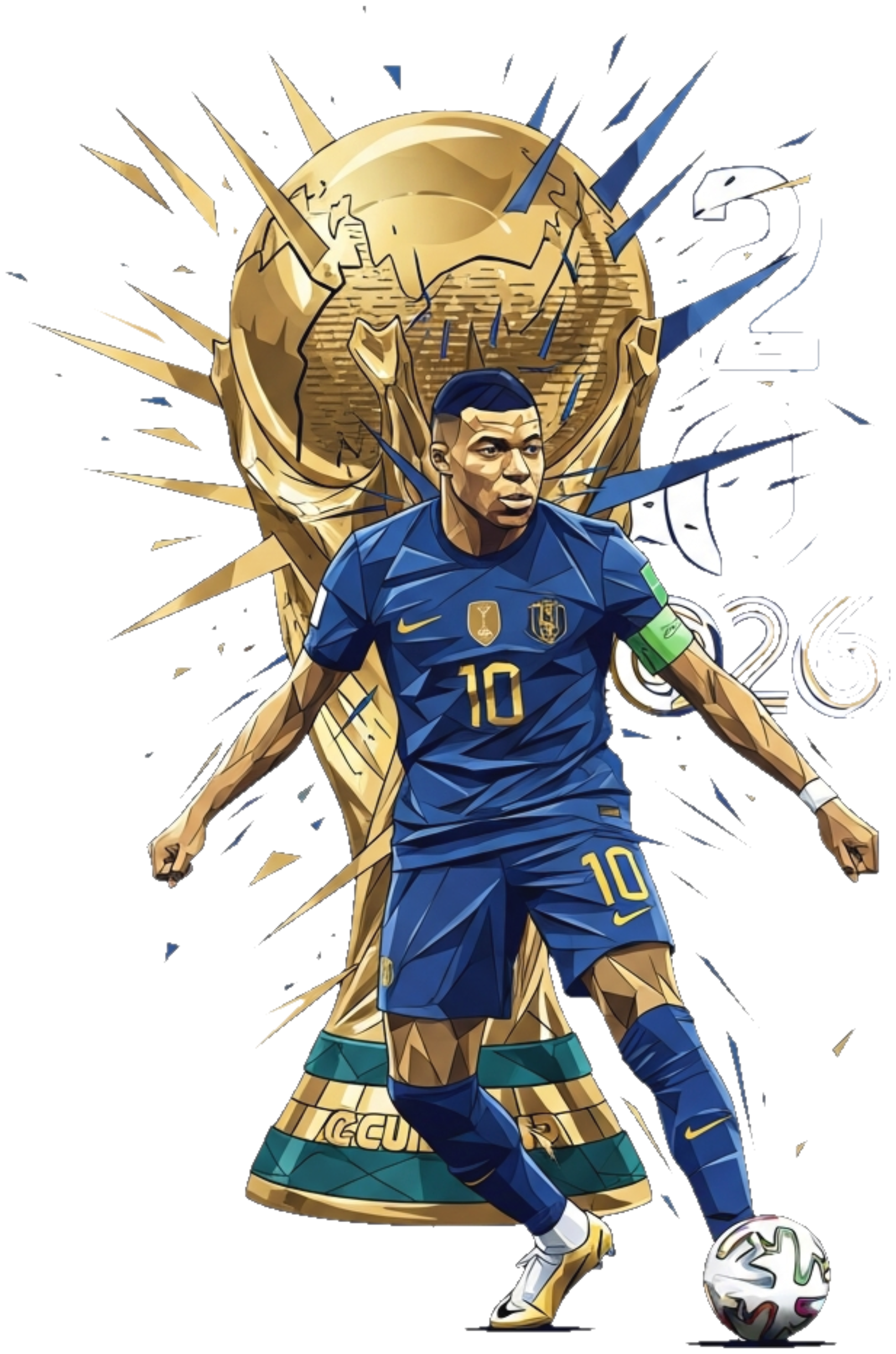 Áo Thun Thời Trang Mbappé & World Cup 2026 - 110526-16-25-XMV