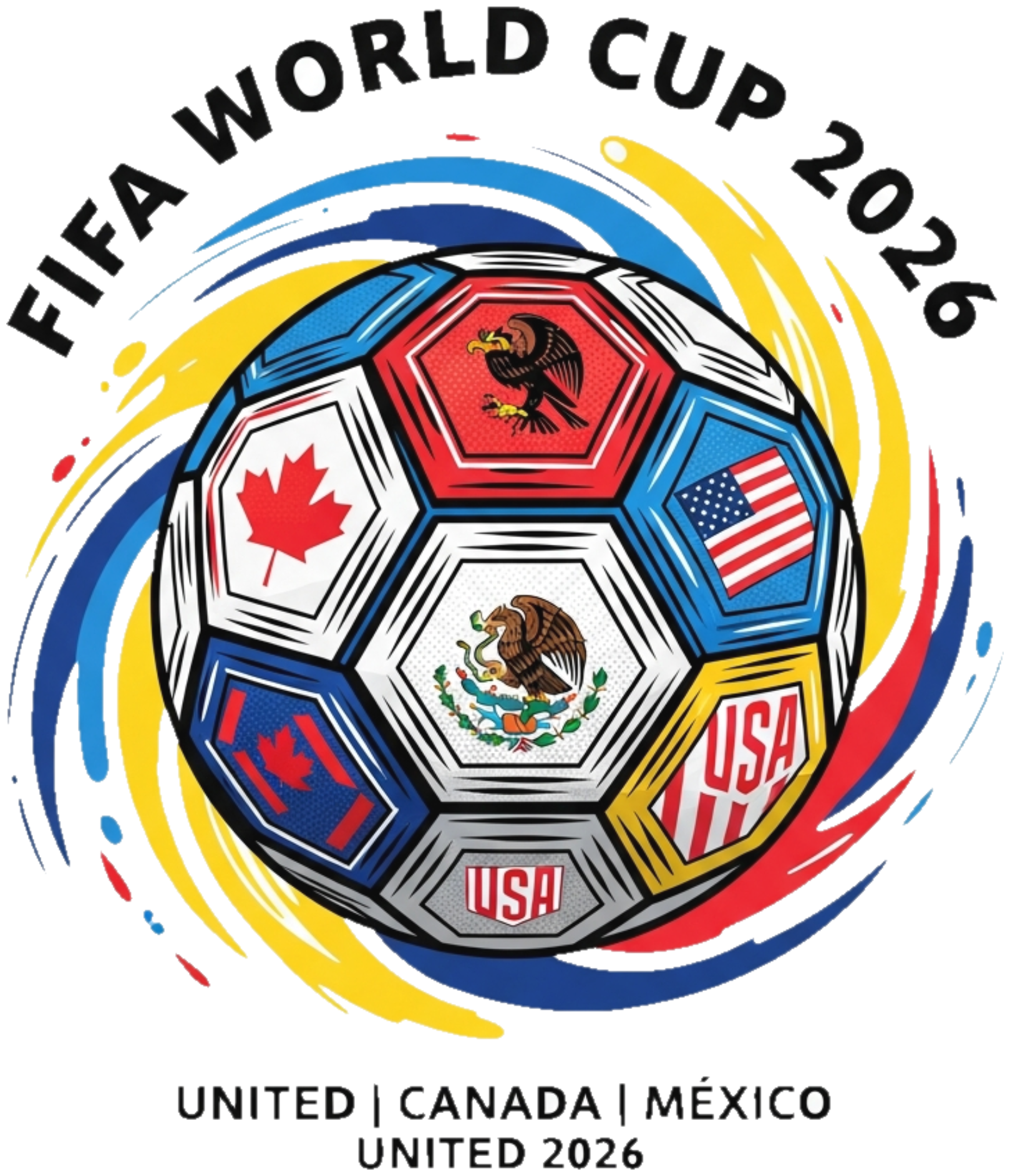 Áo Thun Trắng In Chữ Design Đón Chờ Mùa FIFA 2026 - 110526-16-44-IQP