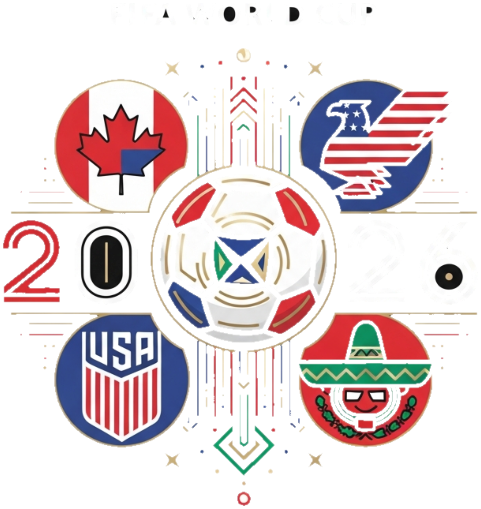 Áo Thun Trắng In Chữ Design Mùa FIFA 2026 - 110526-16-44-NEM