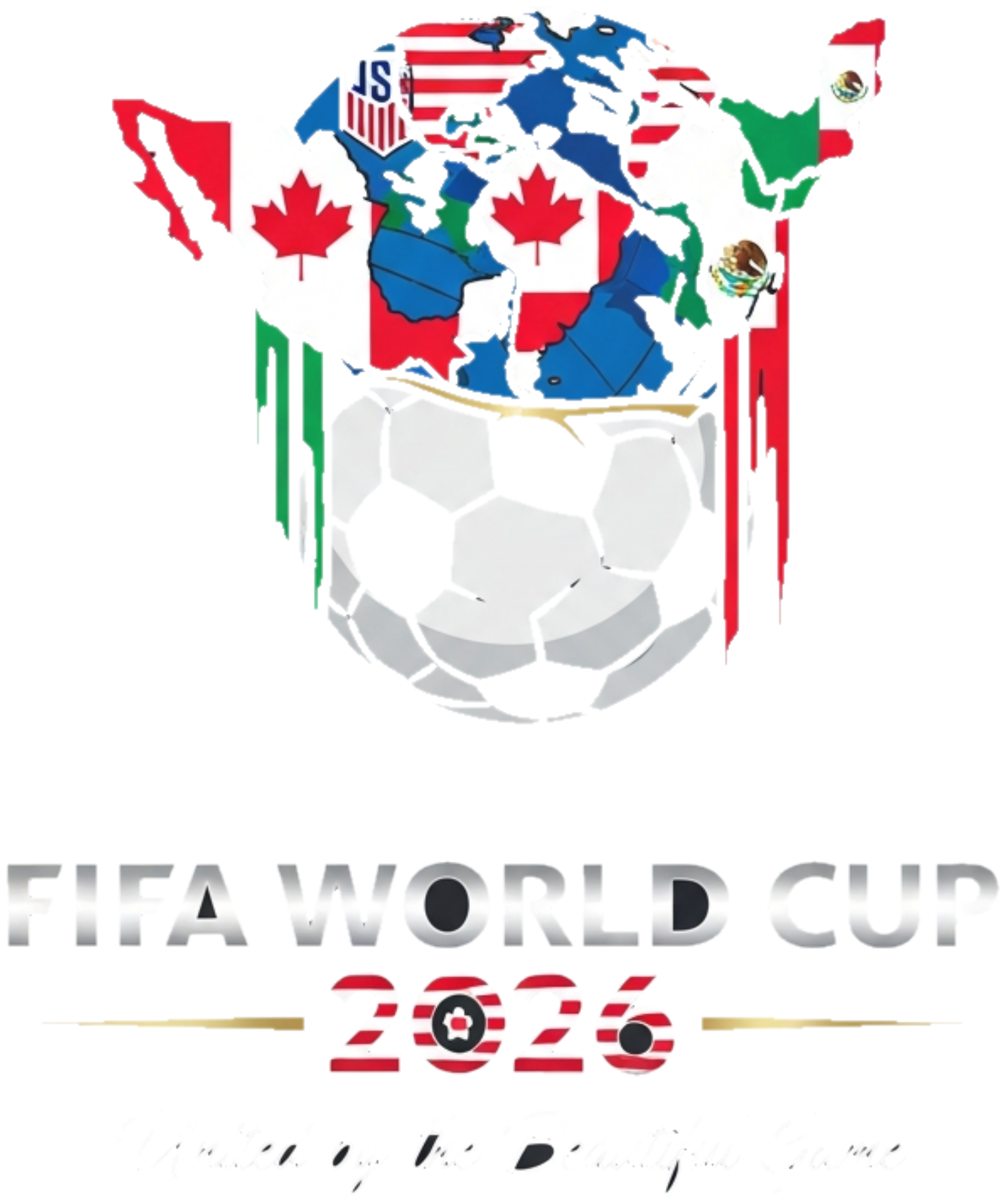 Áo Thun Trắng In Chữ Design Mùa FIFA 2026 - 110526-16-44-VAZ