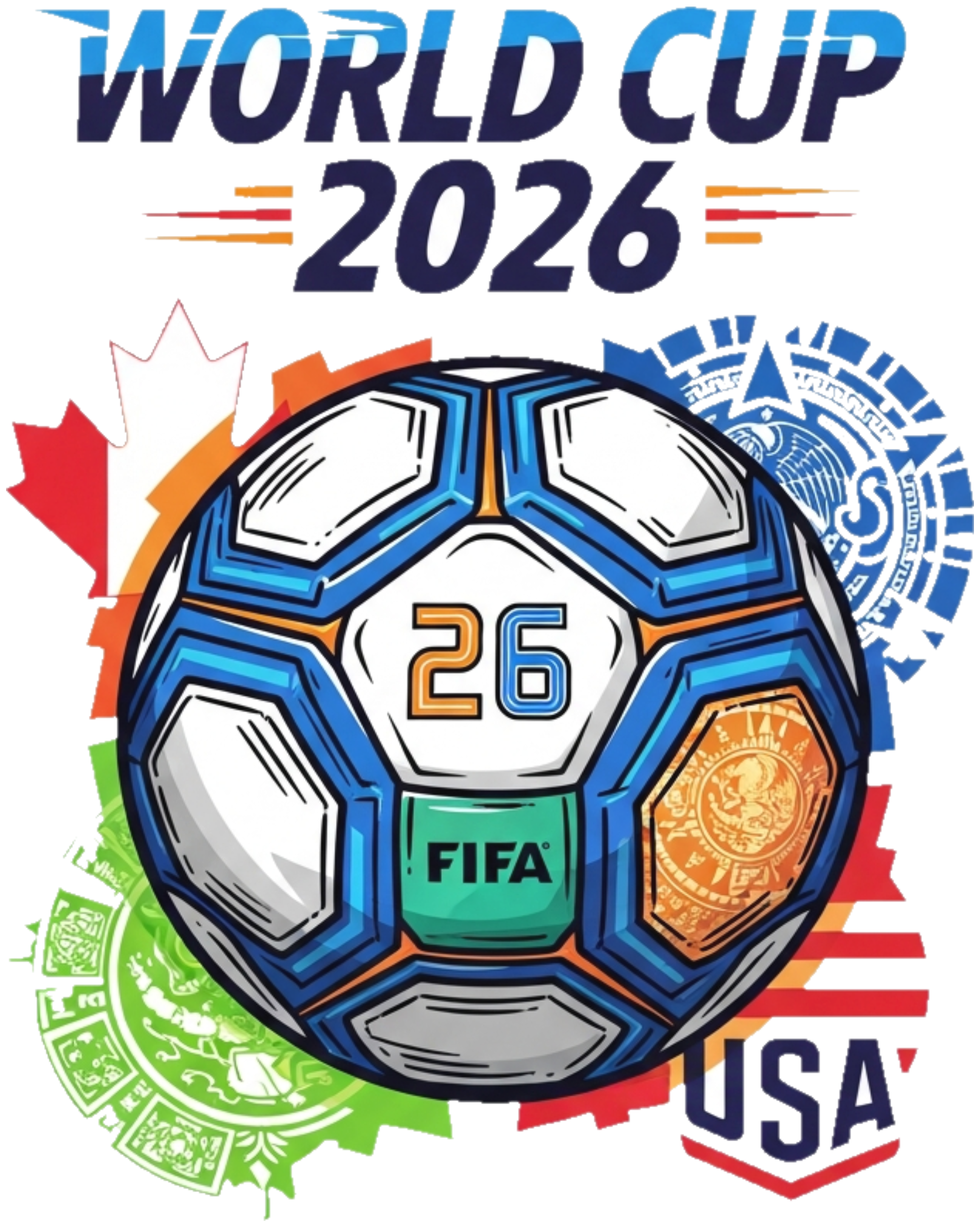 Áo Thun Trắng In Chữ Design Mùa FIFA 2026 - 110526-16-44-YOV