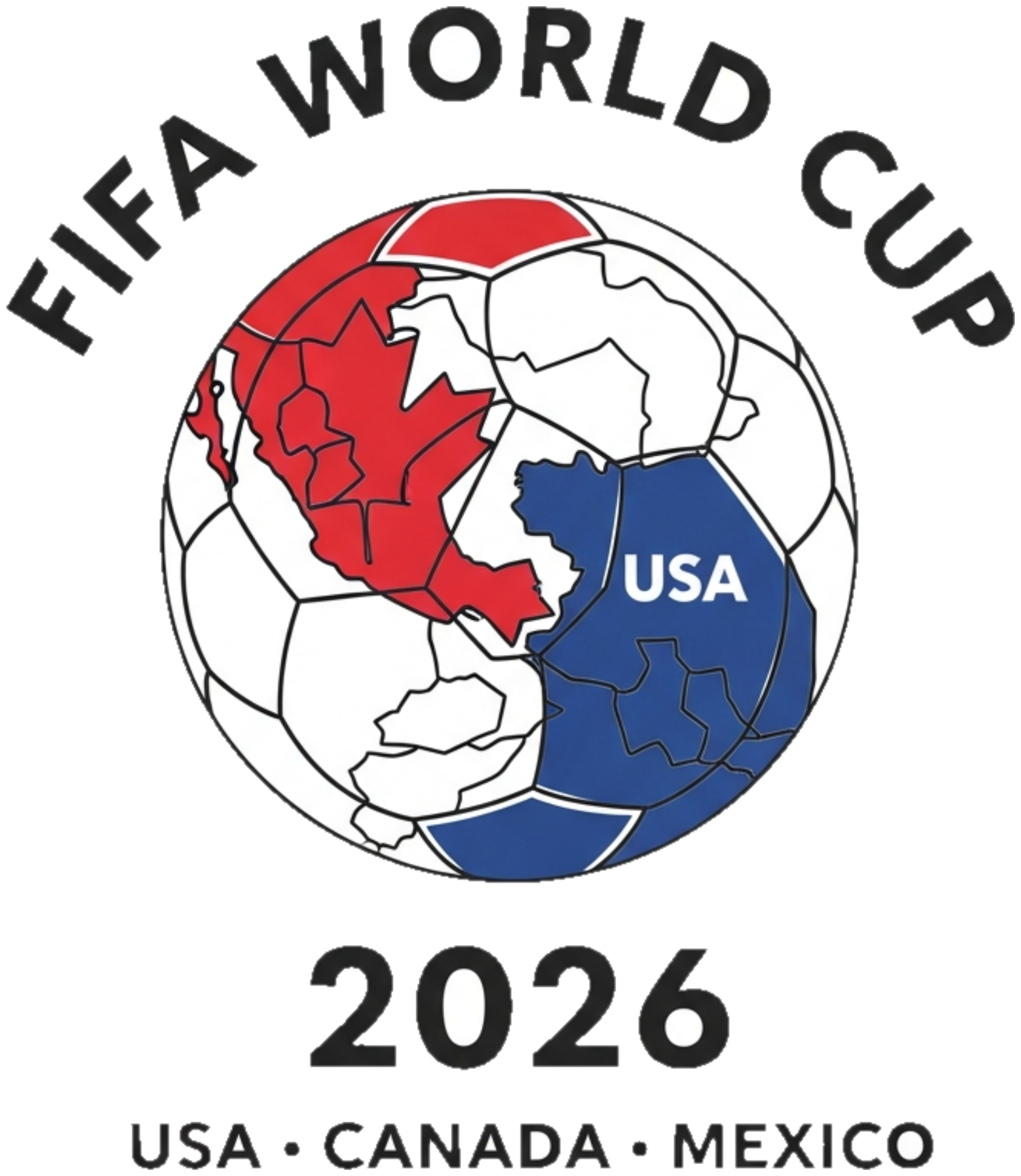 Áo Thun Trắng In Hình FIFA 2026 Design - 110526-16-55-PAY